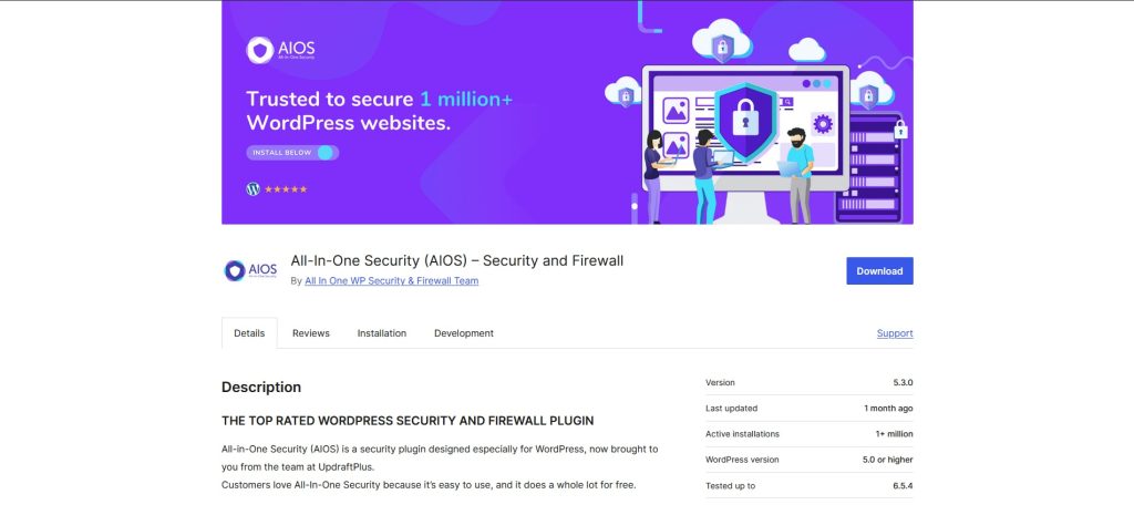 All in one WP Security