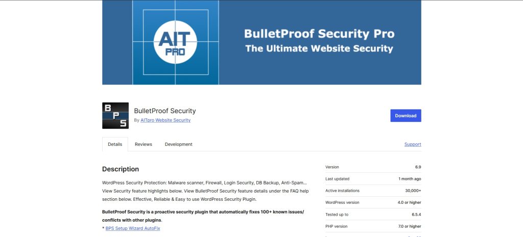 BulletProof-Security
