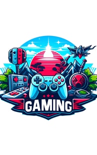 Gaming Blog. Set de controlere de culoare albastra si rosie