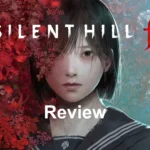 imagine promo pentru joc horror japonez cu fata misterioasa inconjurata de flori rosii si albastre, scor 7.5 din 10