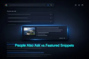 People Also Ask vs Featured Snippets diferente si strategii SEO
